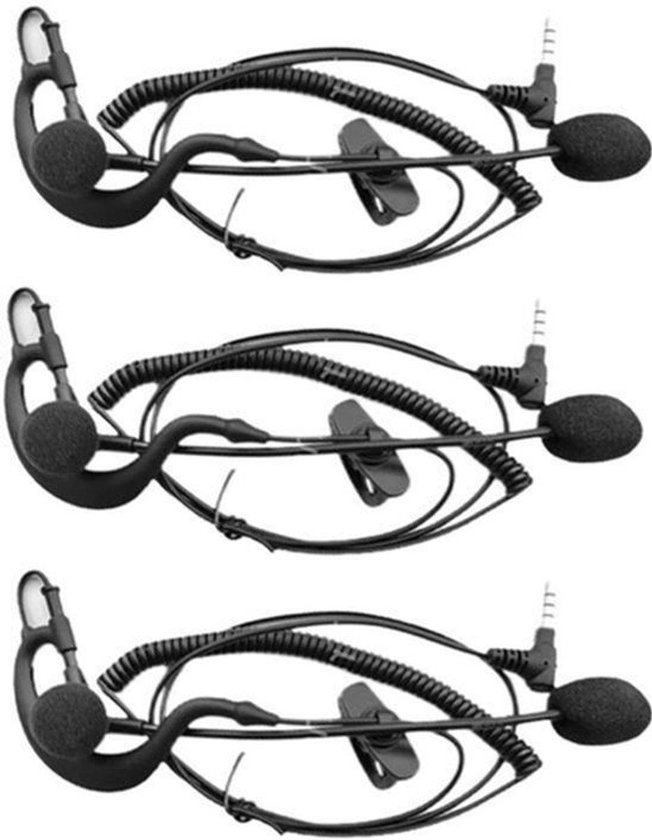 V4C Plus en V6C Pro - Scheidsrechter Intercom - Bluetooth 5.0 - Headsets - Handsfree - Communicator - intercom - 1x V4C Plus en 2x V6C Pro