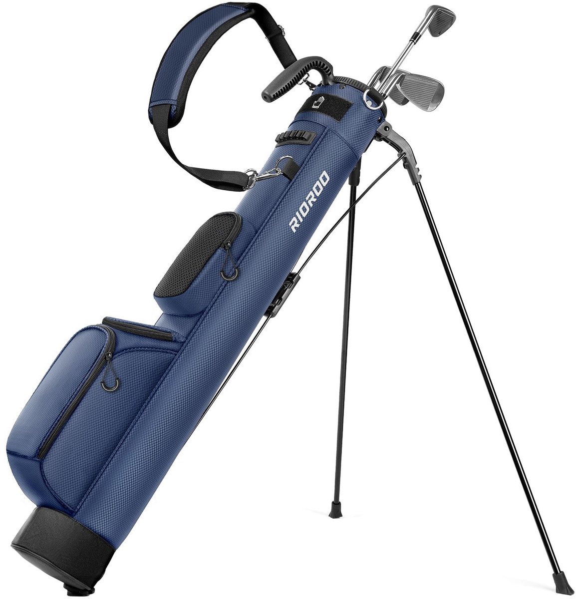 Golf Stand Bag - Lichtgewicht met 3 Vakken