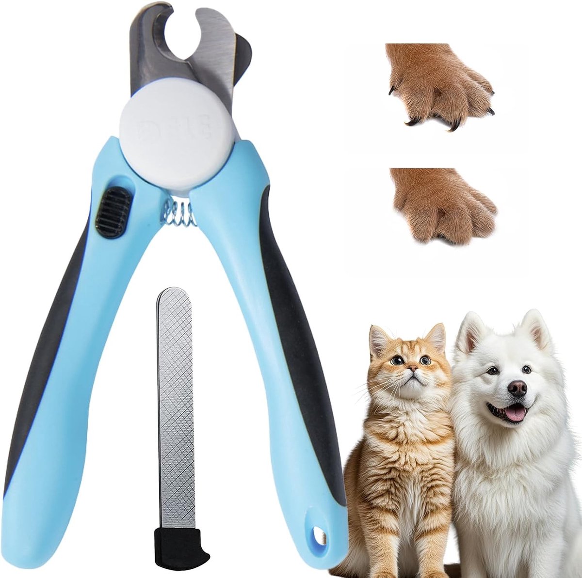 Honden Scharen, Nagelknippers en Vijl voor Honden - Verstelbare Accessoires voor Huisdieren en Verzorging