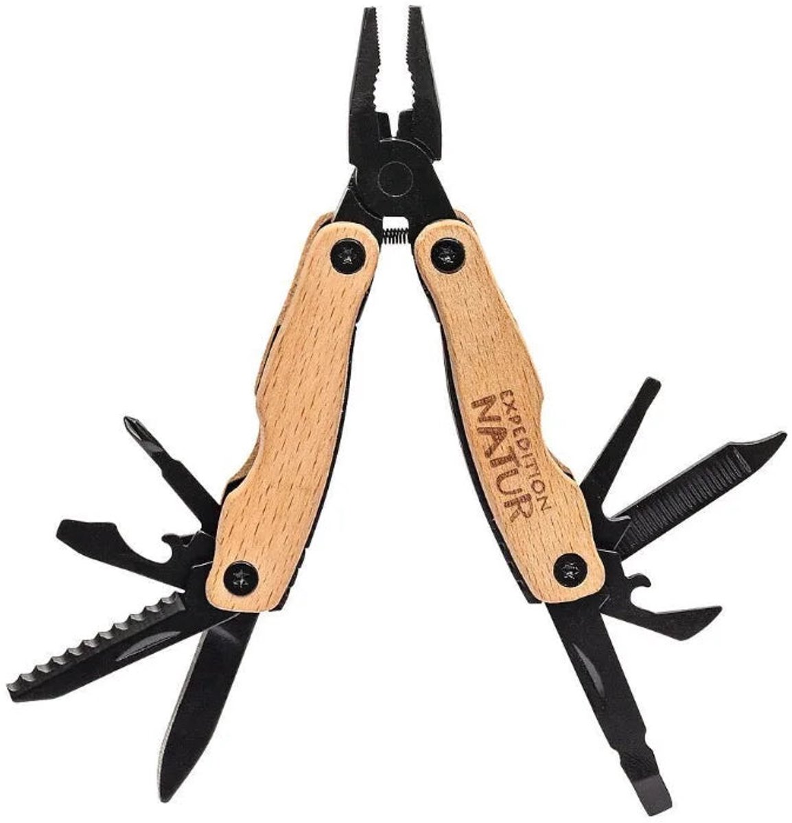 Expeditie Natuur Houten Multitool - Zakmes