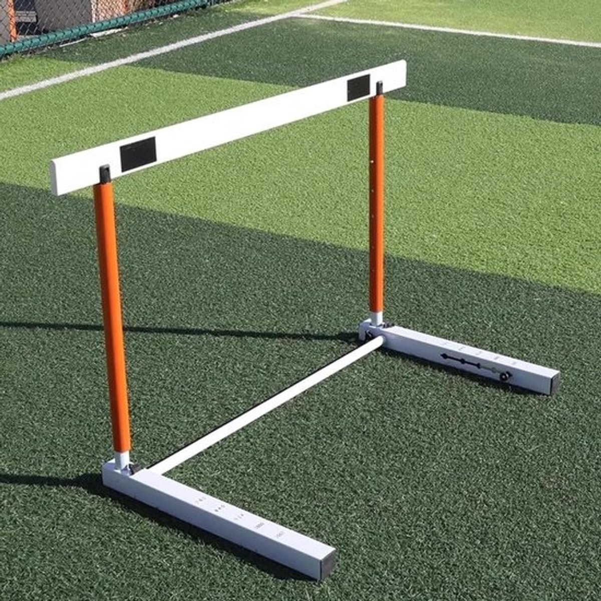Verstelbare Horden - Trainingshorden Behendigheid - Sporttraining Verbeteren - In Hoogte Verstelbaar - 40-60 cm - Rood en Wit