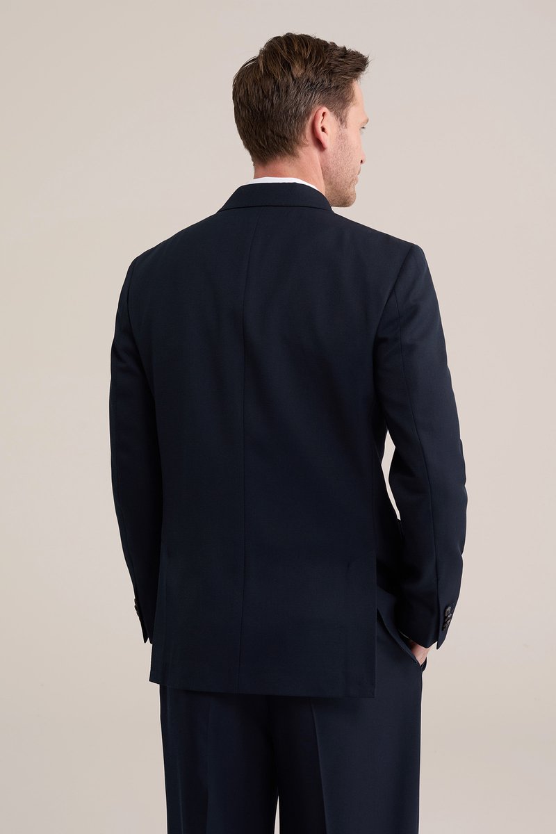 Van Gils Heren regular fit double breasted blazer van wolmix