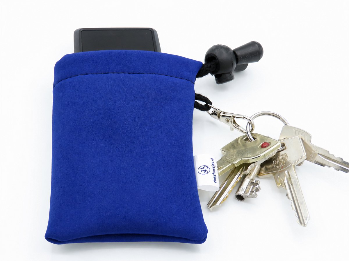 Ebike hoesje S display Konings blauw Kiox 300 shimano 6100 softshell DLX