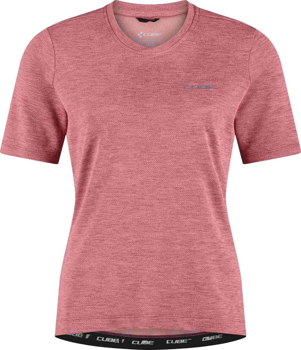 CUBE Fietsshirt GRAVEL WS JERSEY S/S ROSE L (40)