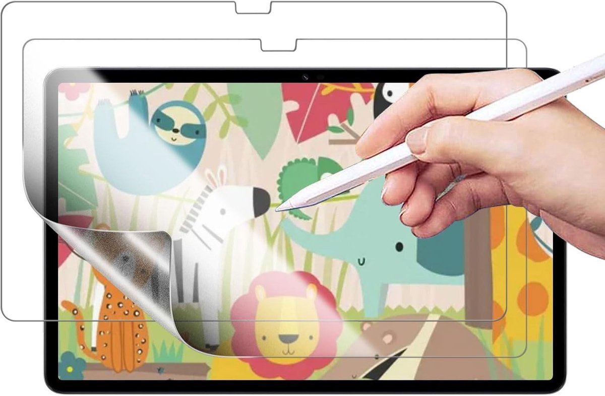Matte PET Beschermfolie voor 11.5 Inch Tablet - Papier Effect, Antireflecterend, Vingerafdrukbestendig, Ideaal voor Tekenen en Notities
