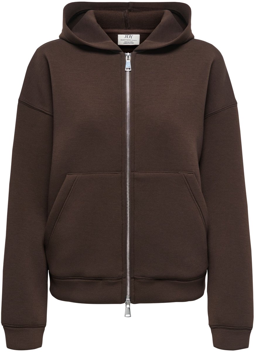JDY - JDYSABRINA L/S ZIPPER SCUBA HOODIE JRS - Dames - Sweaters