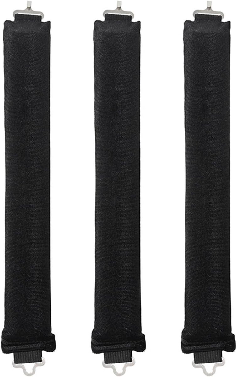 Heatless krullen set van 3, grote krullers voor een hittevrije blowout, inclusief haarspelden voor perfecte krullen zonder warmte