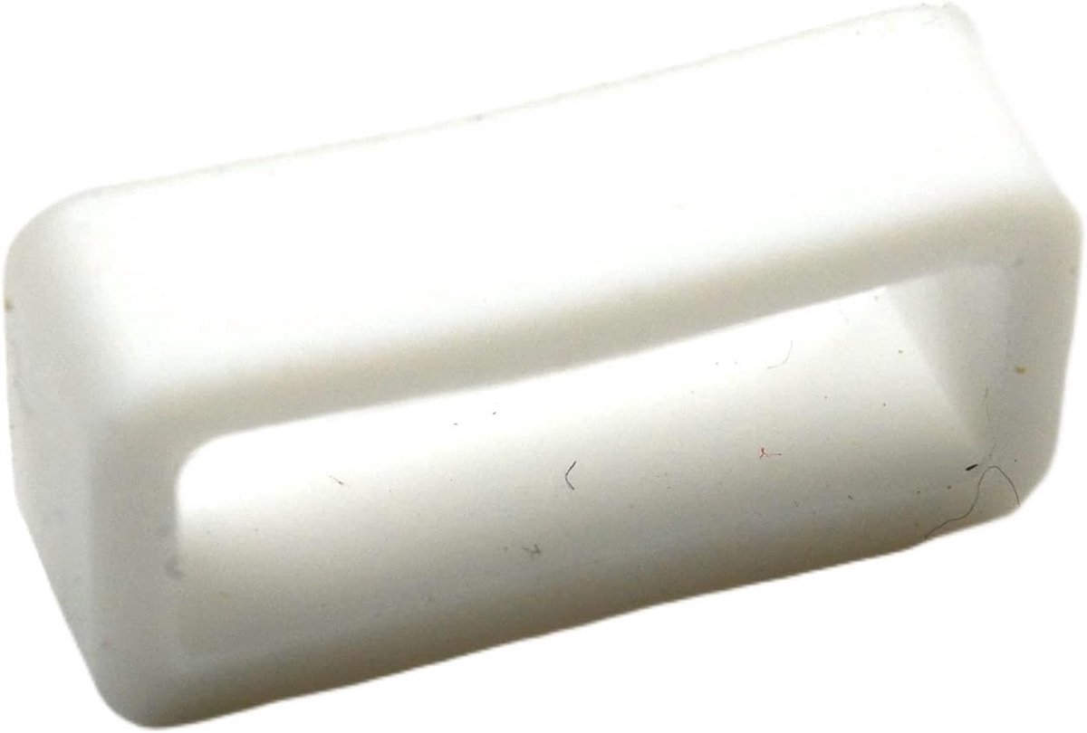 2 stuks siliconen uniseks horlogeband lussen voor horlogebandjes in verschillende kleuren, 22mm - ShopVlot