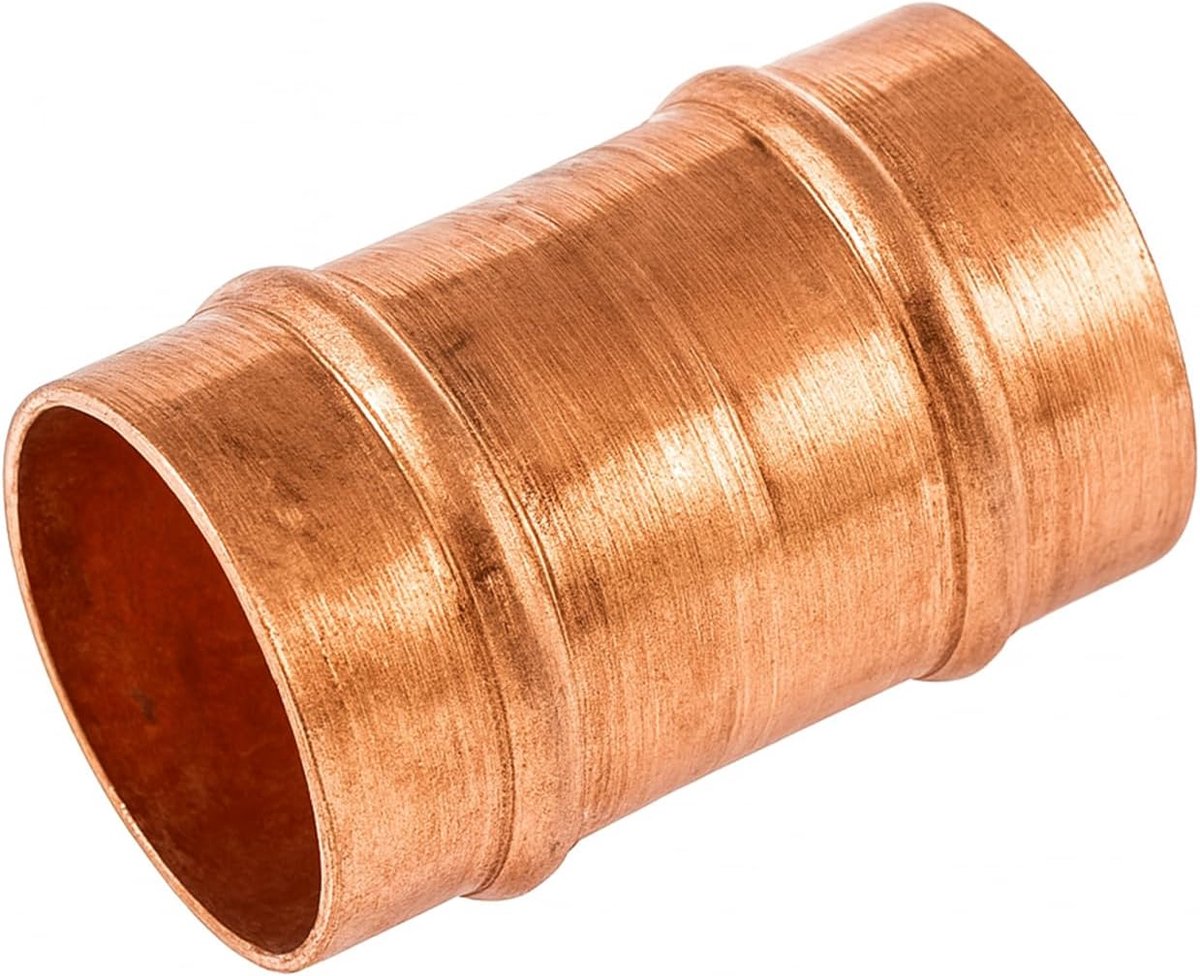 Westco 35mm Copper Drag Coupling - Solder Ring Straight Tube Connector SR1S - ShopVlot