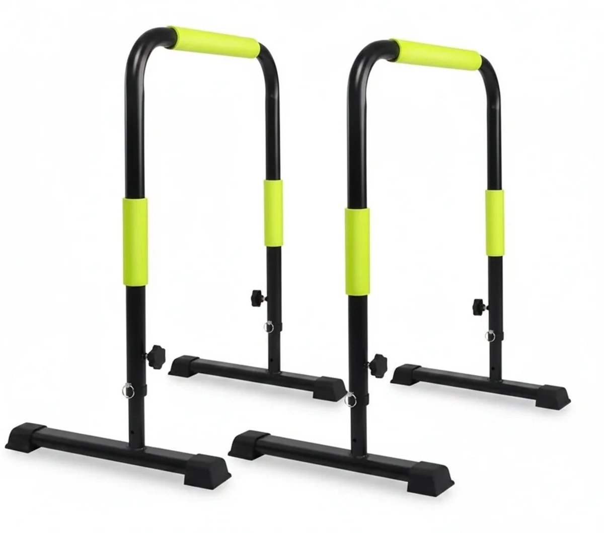 Molhaus Push Up bars - Thuis Fitness - Verstelbaar Dipstation - Thuis Fitness - Antislip - Sporten - Krachttraining - Opdruksteun
