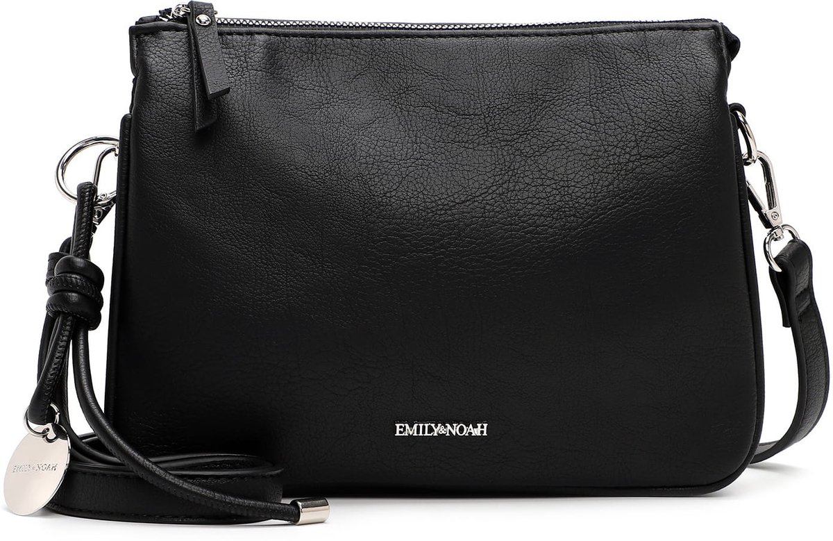 EMILY & NOAH Schoudertas E&N Larina ( 65790 ) - Dames handtassen - black 100