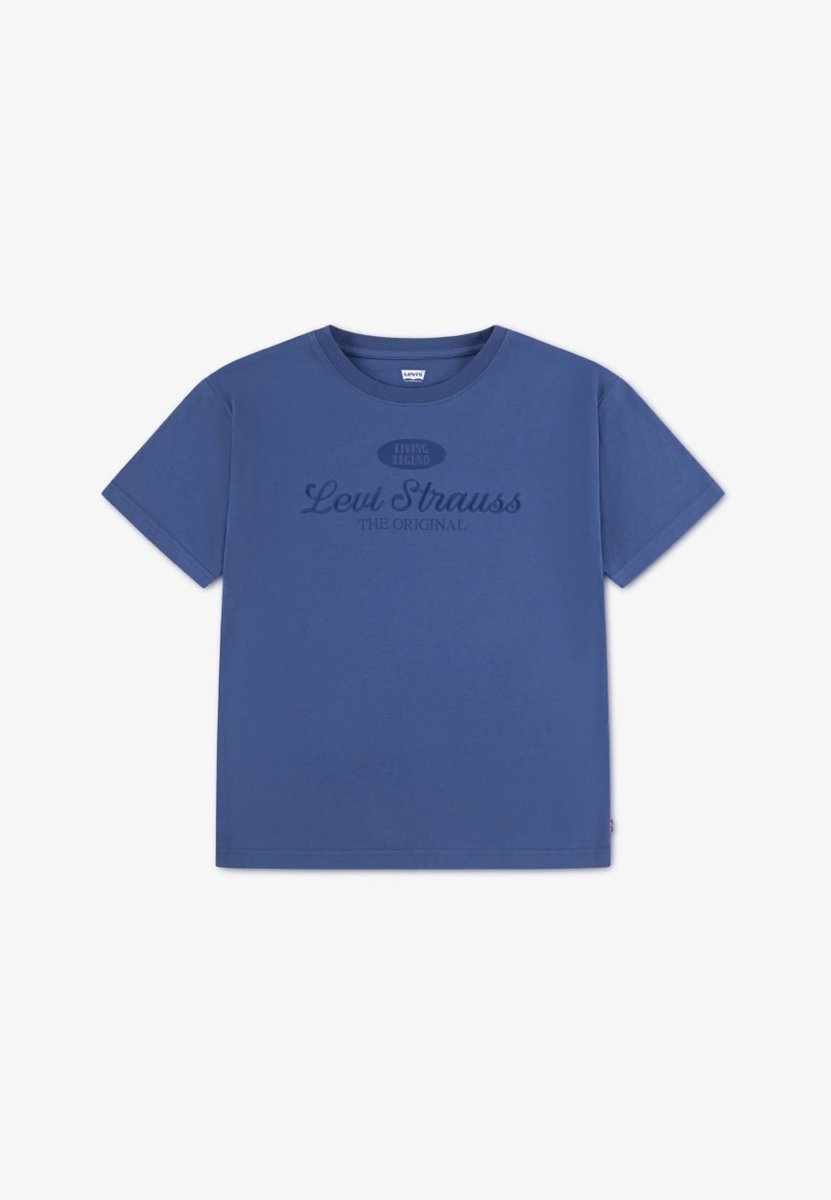 Levi´s ® Kids The Original T-shirt Met Korte Mouwen 16 Years Jongens Marineblauw