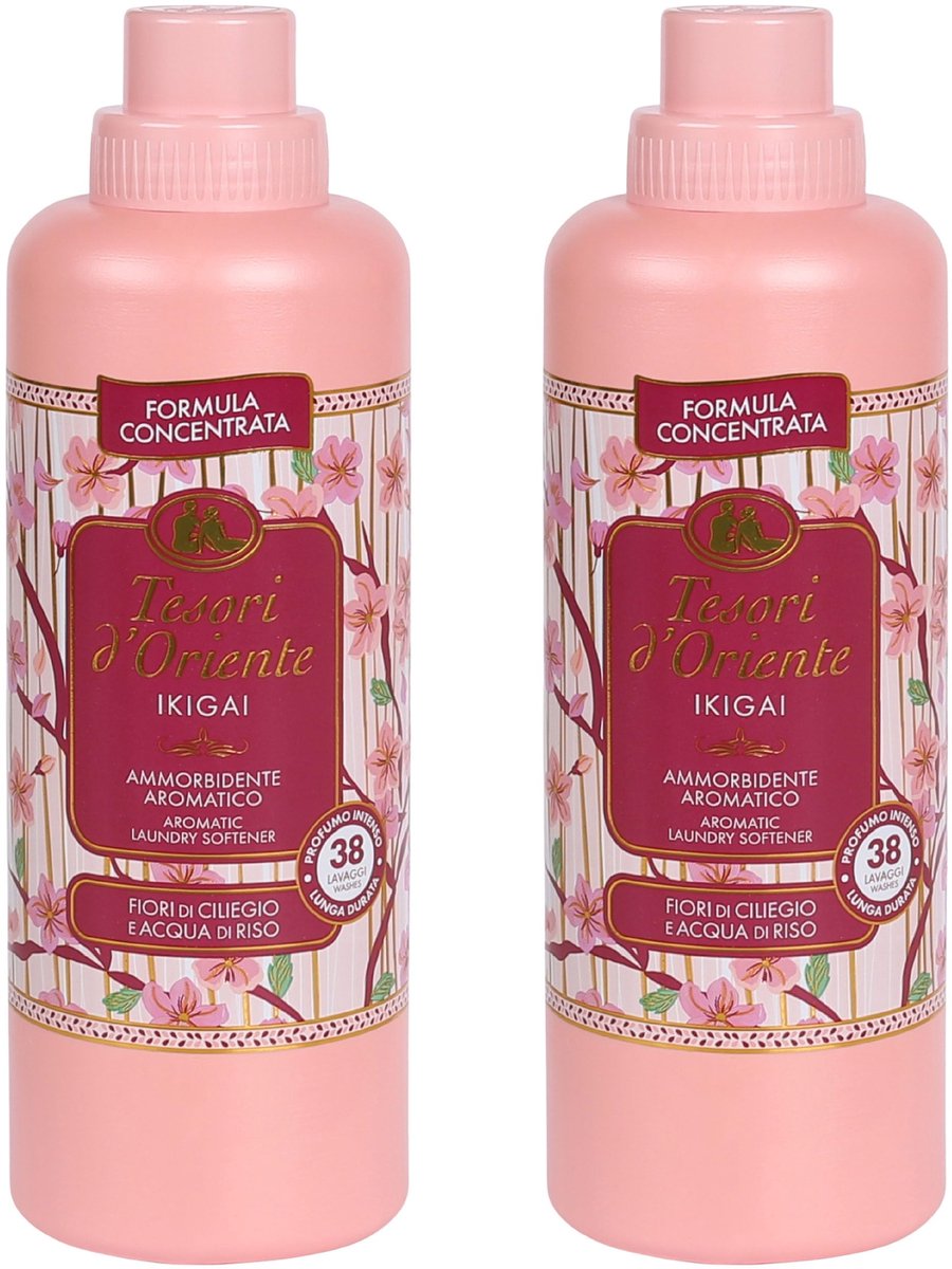 Tesori d'oriente Ikigai Therapy Wasverzachter met de geur van bloeiende kersen 760 ml (2) - ShopVlot