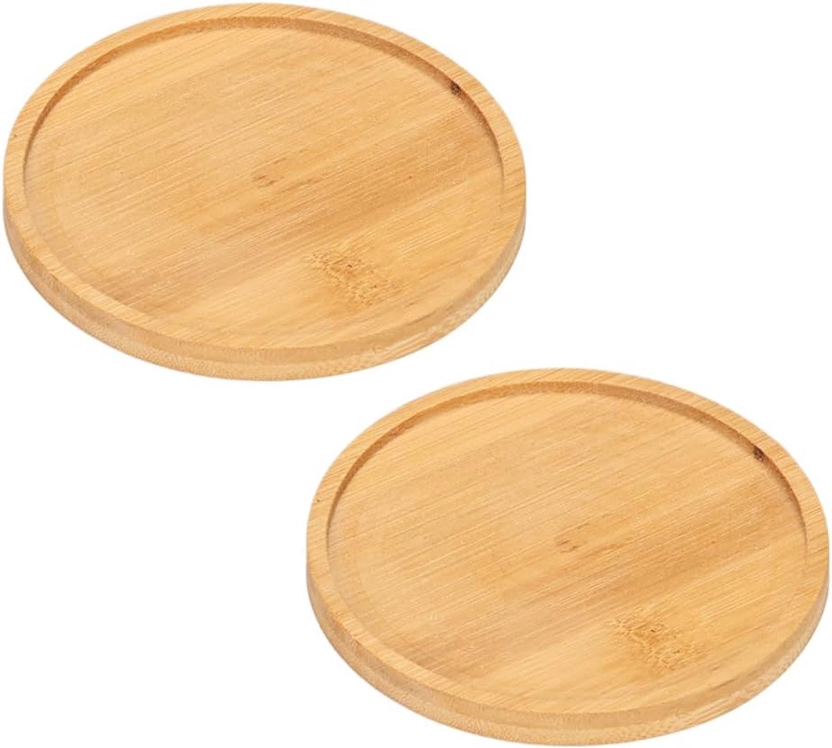 Kaarsenbord voor doopkaarsen - Houten kaarsenhouder - Ronde onderzetters - Perfect voor tafeldecoratie - ShopVlot