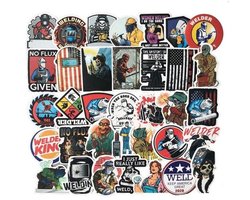 50 Lasser Stickers – Lassen, Lashelm & Vakman