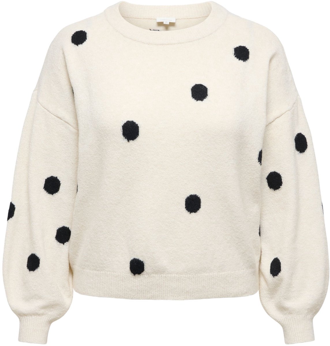 ONLY CARMAKOMA - CARRICA LS DETAIL O-NECK KNT Dames Blazer/Colbert