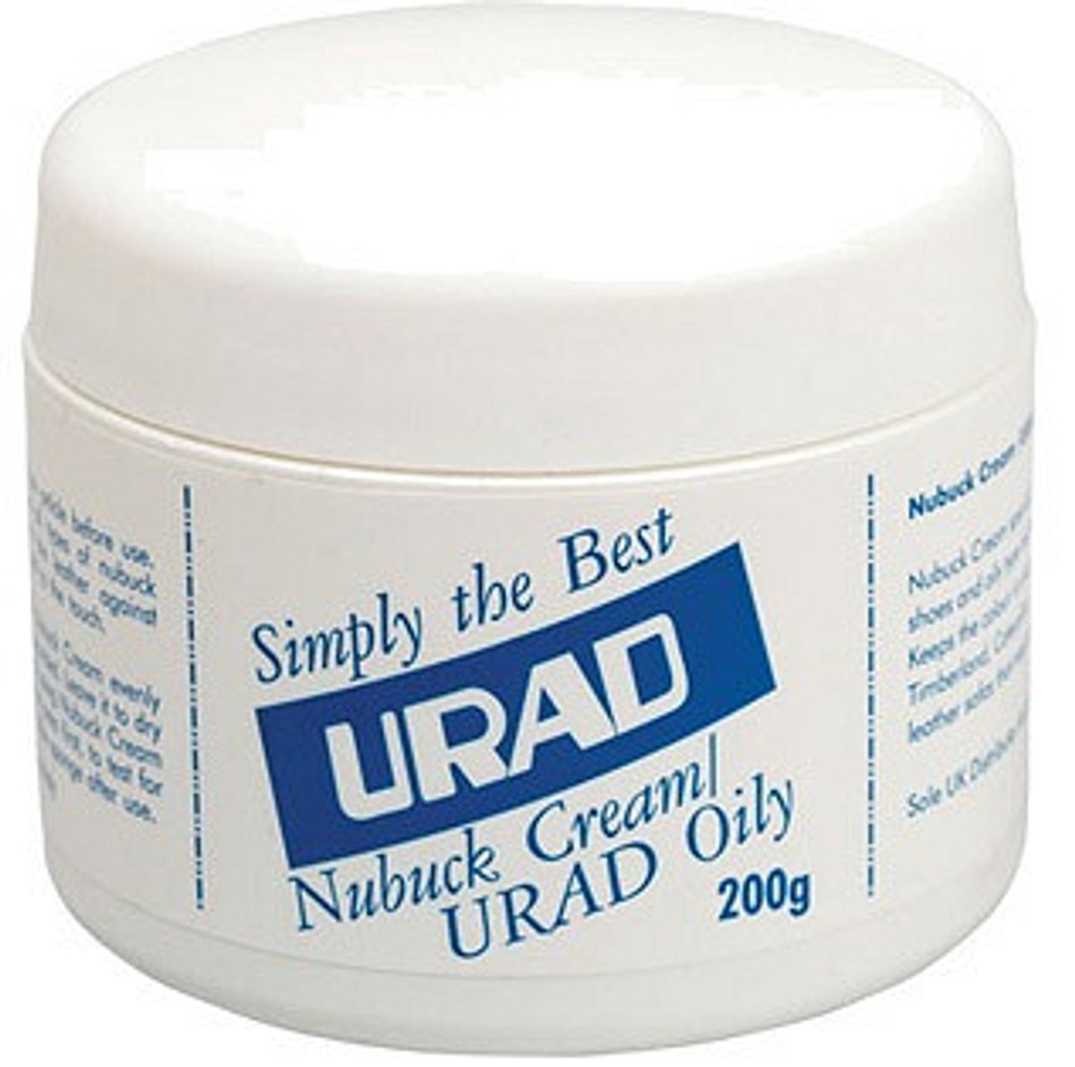 URAD Nubuck Ledercreme - Kleurloos - 200 gram