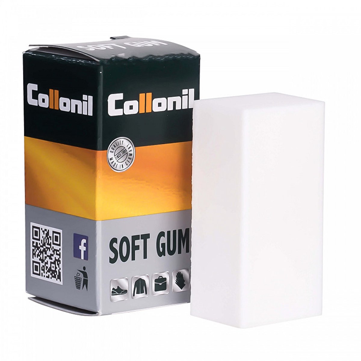 Collonil Soft gum - strepen op schoenen verwijderen