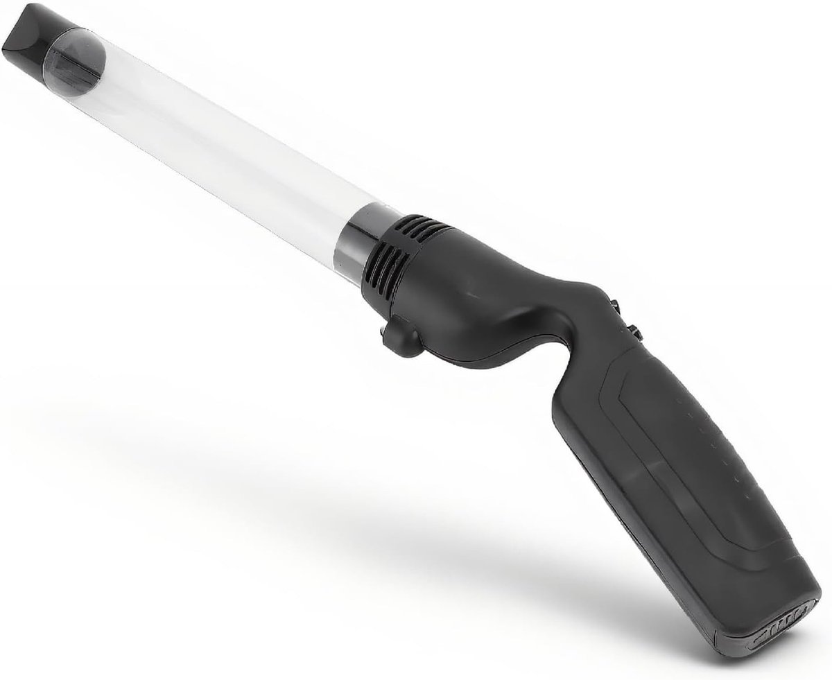 Effectieve insectenvanger met sterke zuigkracht en LED-verlichting, lange handgreep, batterijvoeding voor het veilig verwijderen van motten en wespen