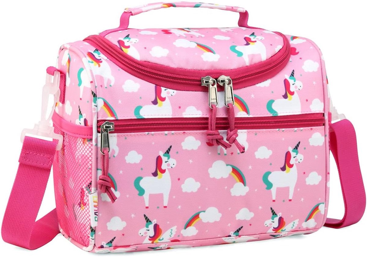Lunchtas voor kinderen - Insulated en schattig - Met afneembare schouderband - Ideaal voor school - ShopVlot