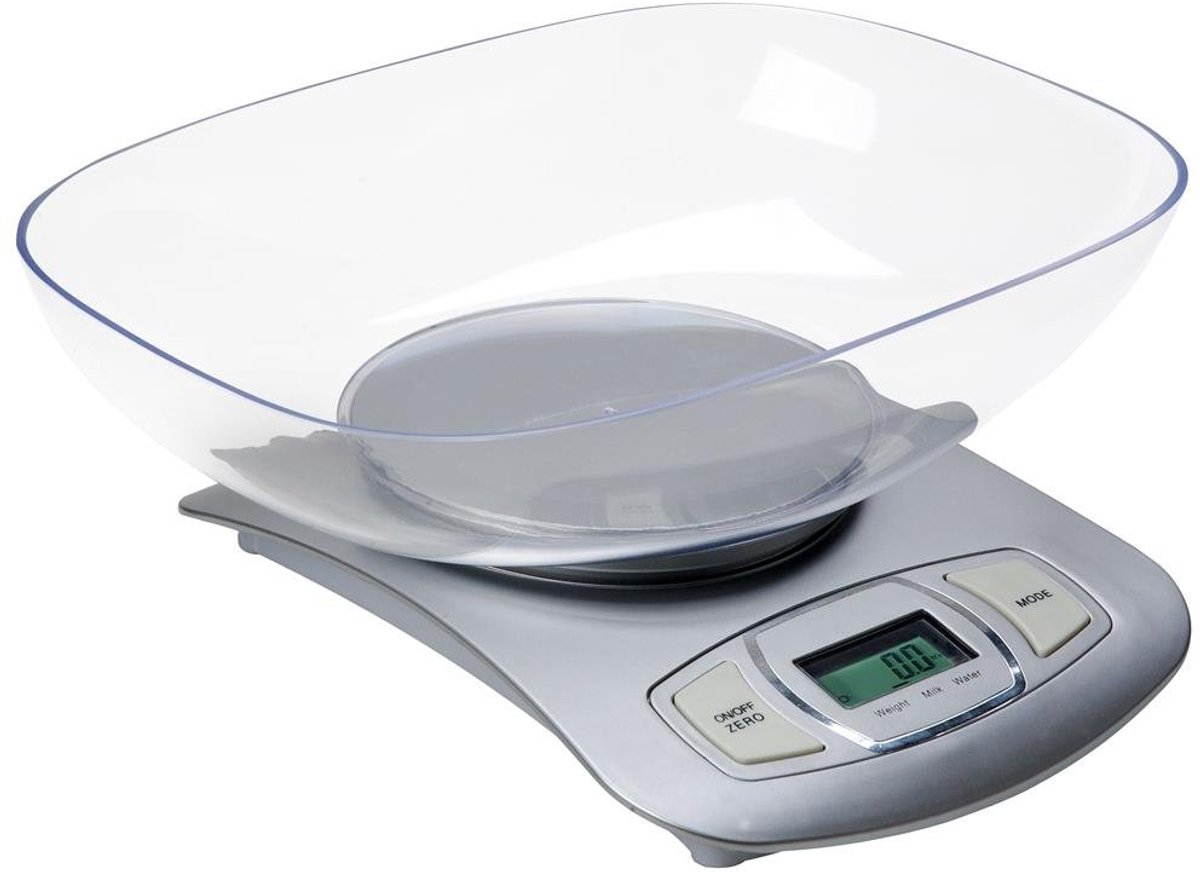 Keukenweegschaal 5 kg - Wit - Digitale weegfunctie - Nauwkeurig meten - ShopVlot