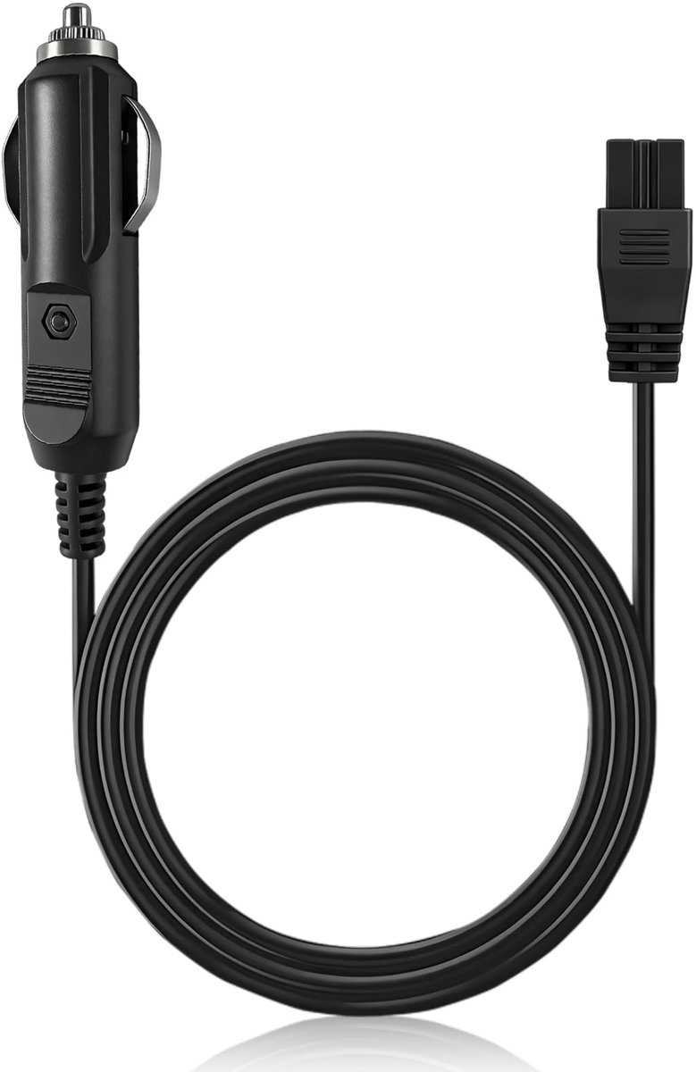 12 V/24 V koelbox kabel auto sigarettenaansteker auto stroomkabel 1,8 m - ShopVlot