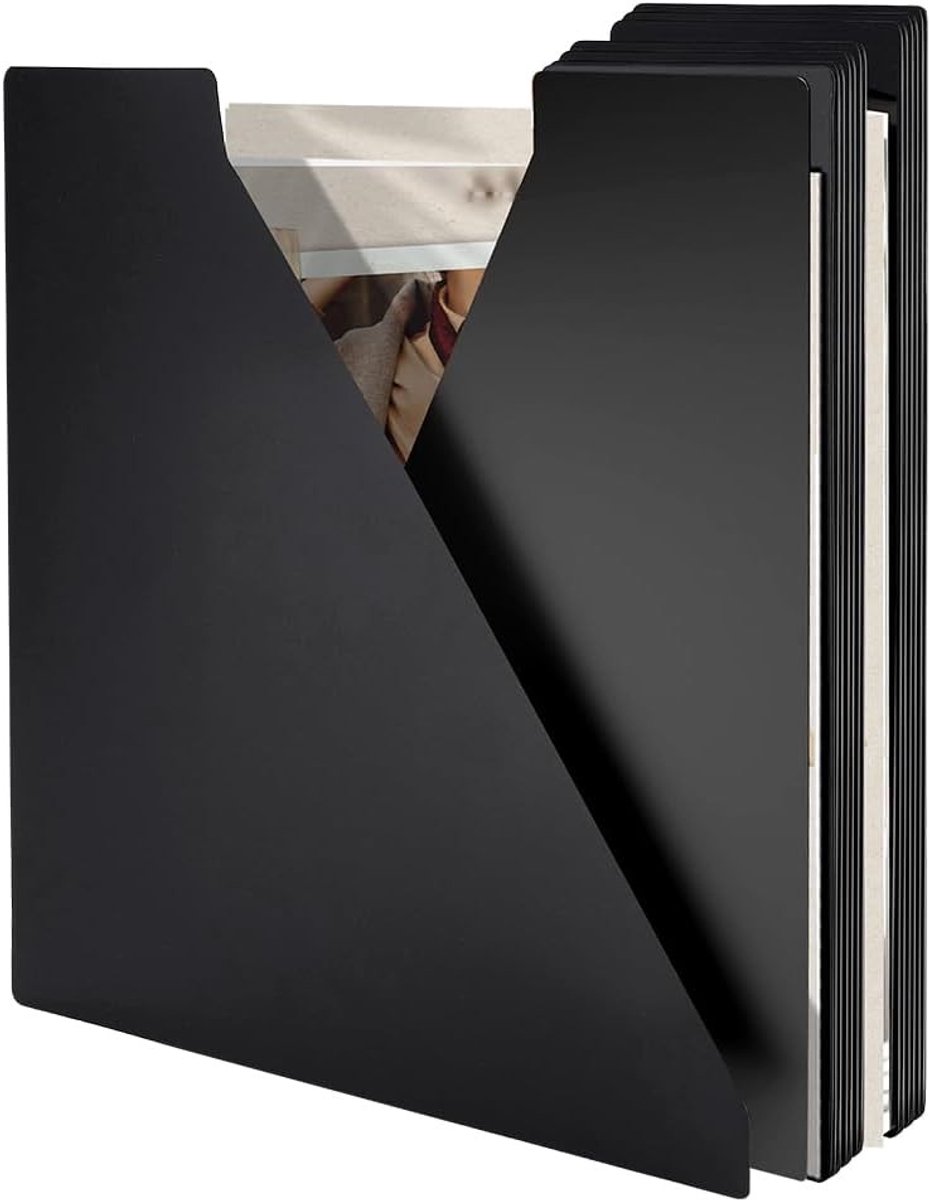 30 Stuks Vinyl Record Dividers Zwarte Plastic Scheiders voor Albumopslag en Organisatie in Thuisstudio's