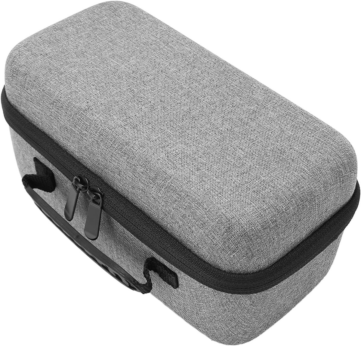 Draagbare Mini Projector Tas met Zachte Binnenvoering, Duurzaam en Lichtgewicht voor Reizen, Grijs