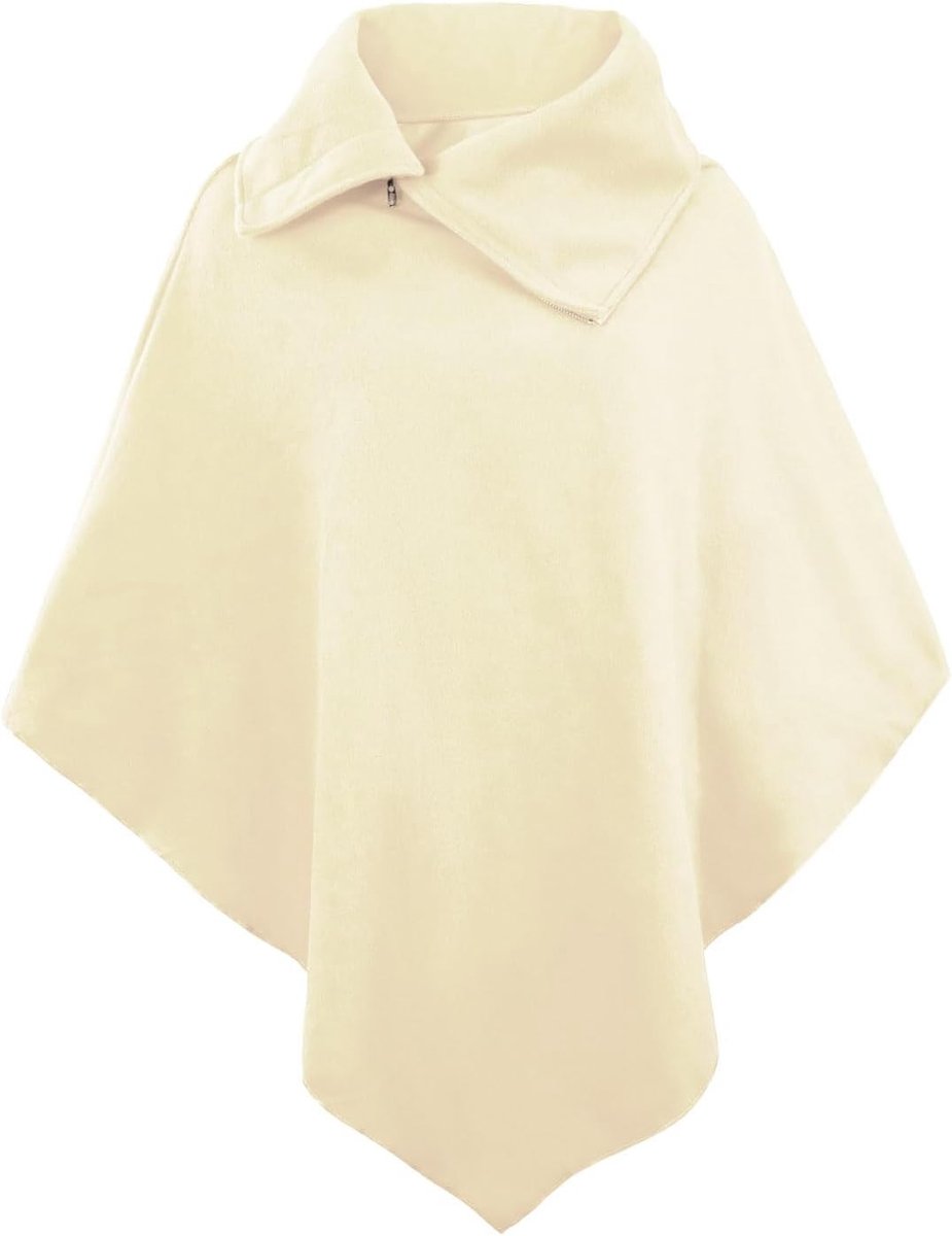 Elegante Dames Poncho voor de Winter en Herfst - Klassieke Stretch Cape zonder Mouwen, Losse en Irregulaire Sjaal voor Jonge Mode