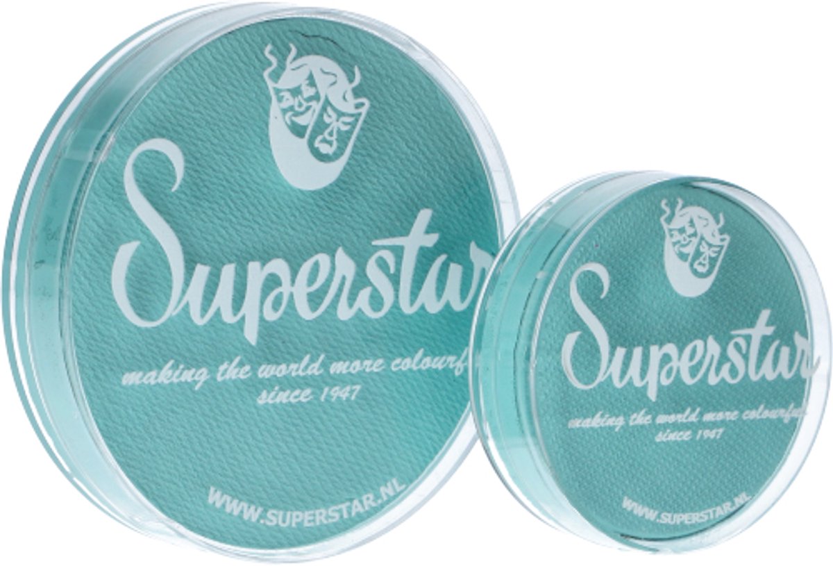 Superstar Schmink - Aqua Facepaint - Pastel Groen - 109 - 16 gram — afbeelding 6