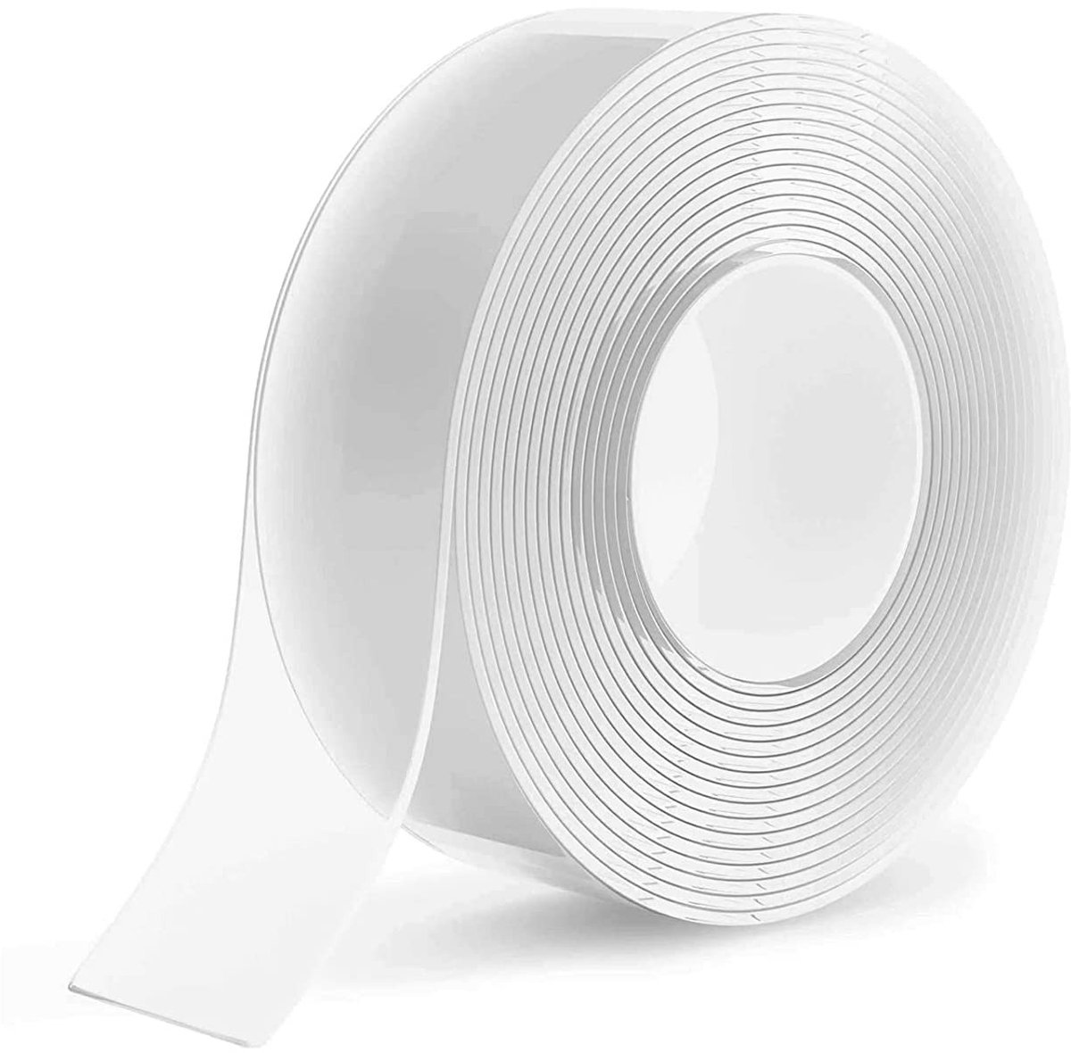 Dubbelzijdige Nano Tape - Extra Sterk en Transparant, Wasbaar en Krachtige Gel Lijm voor Thuis, Kantoor en Decoratie, 3 cm x 5 m