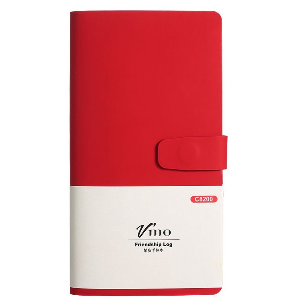 Notitieboek V´mo C8200, A5, 80 vellen, Rood