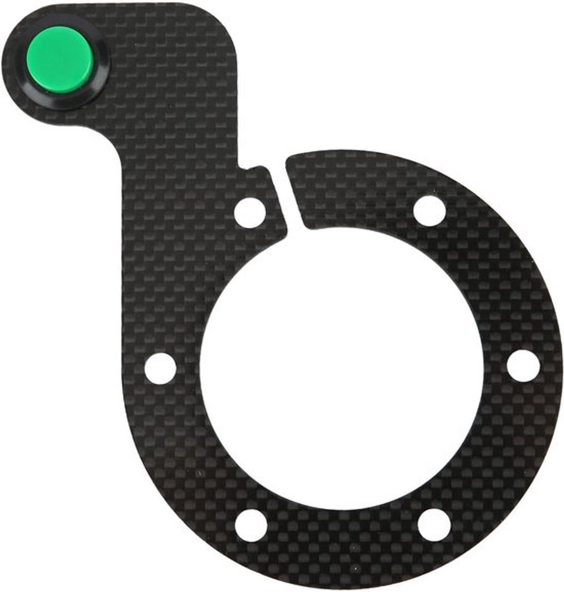 Draadloze Fietsbel met Externe Hoornknop - Fietsaccessoires - Gemakkelijke Installatie - Zwart - Veilig Fietsen - Waterbestendigheid - Geschikt voor Elke Fiets