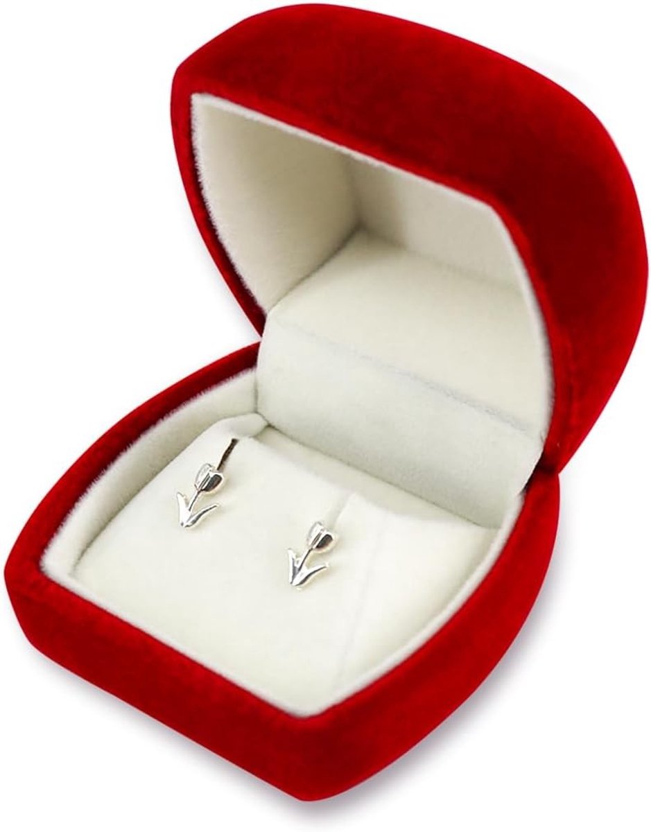 Elegante Sieradenbox voor Oorbellen, Compacte Oorbellen Organizer, Perfecte Cadeaubox voor Sieraden en Oorbellen Opslag