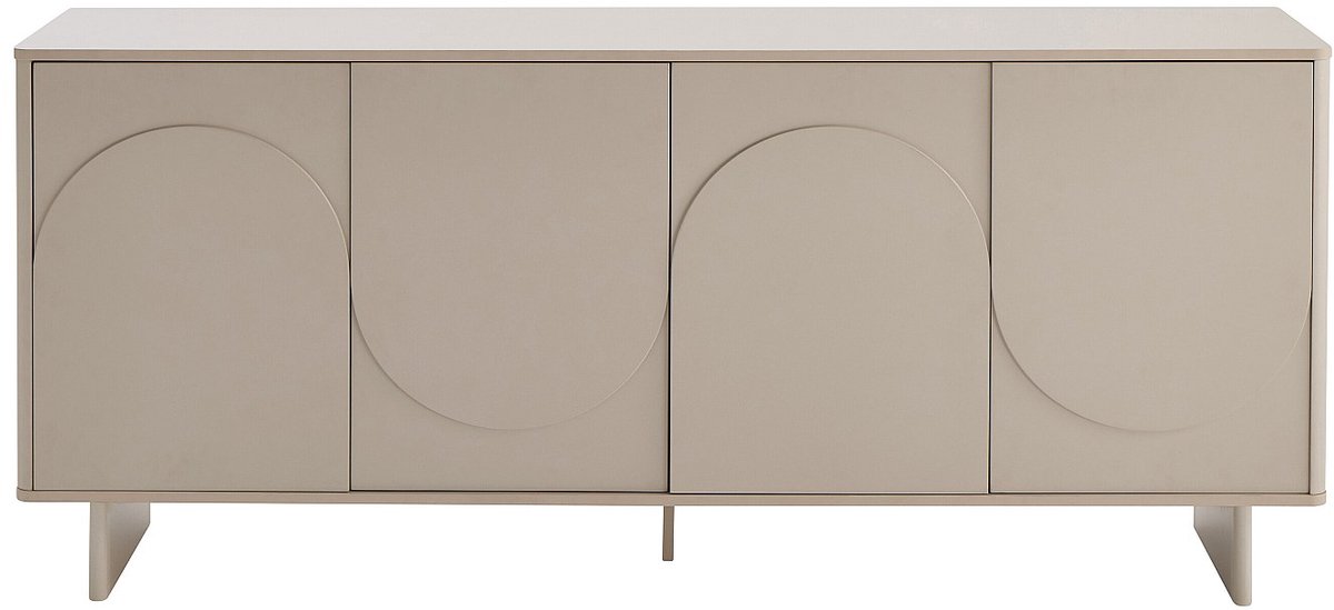 Vente-unique Buffetkast met 4 deuren - Beige DELORINA