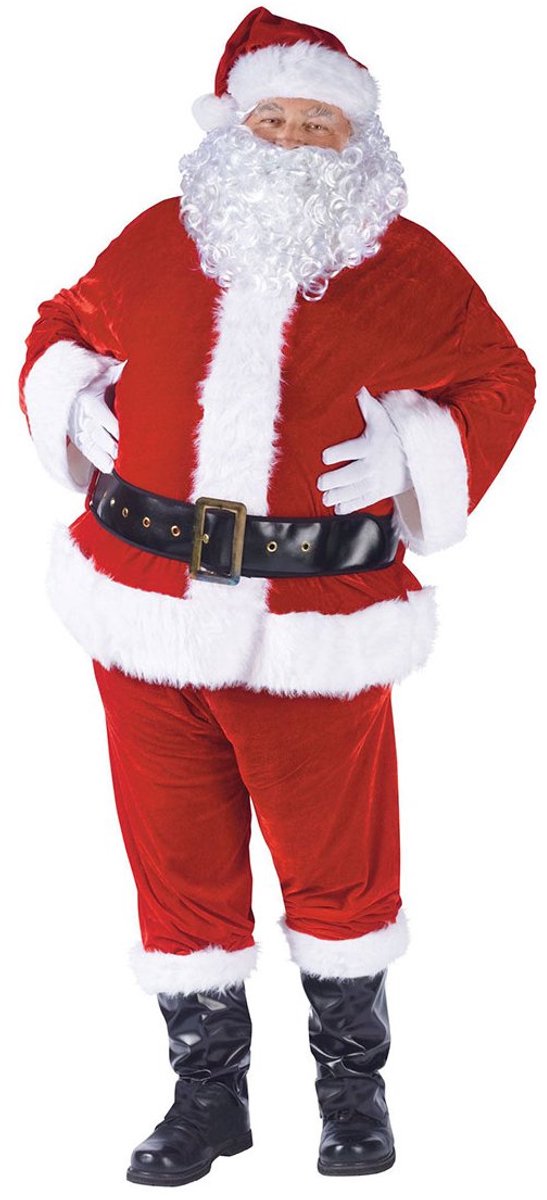 Dik Kerstman Kostuum - Carnavalskostuum