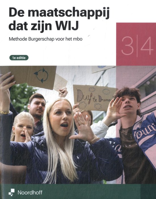De maatschappij dat zijn WIJ niveau 3-4 2026-2027