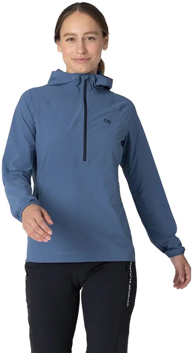 Outdoor Research Astroman Air Sun Hoodie Blauw M Vrouw