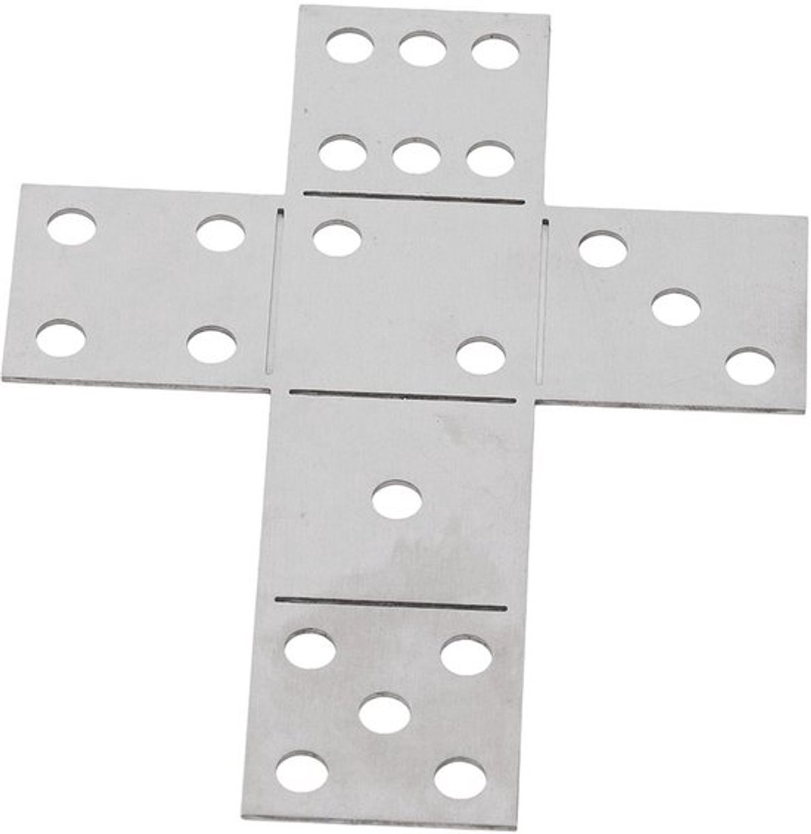 Lassets Dice Lasoefentool 1,65 Inch Zijlengte RVS Platen Kubus Dice Las Coupons Tool voor Beginners Leren MIG TIG Stick Booglassen