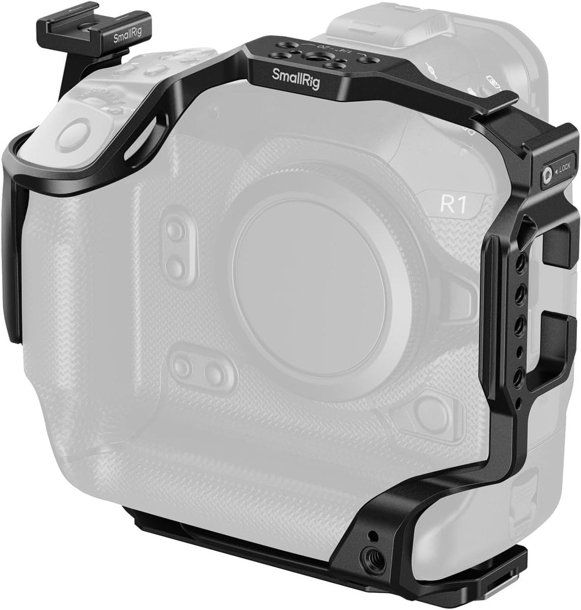 Cage voor Canon EOS R1 - Bescherming, Stabiliteit en Toegang tot Accessoires