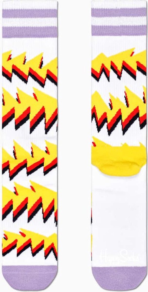 Happy Socks - Athletic Rock Stripe Crew - Unisex - Maat 41-46