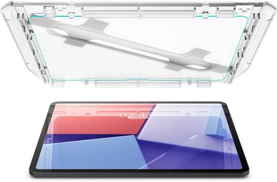 GEHARD - GLAS - SPIGEN GLAS.TR "EZ FIT" IPAD AIR - 13 - 2024 - HELDER van Spigen — afbeelding 4