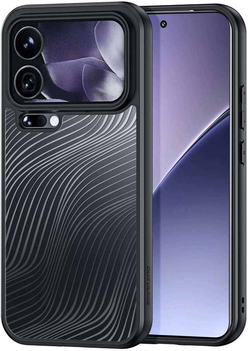 Dux Ducis Aimo Geschikt voor Xiaomi 17 Pro Max - Back Cover Case Zwart