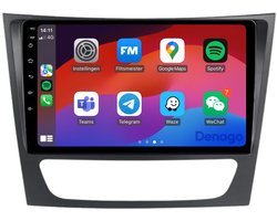 CarPlay autoradio geschikt voor Mercedes E-Klasse W211, CLS W219 & G-Klasse W463 | 2002 t/m 2010 | Android 16 | Draadloos Apple CarPlay & Android Auto | 2GB + 32GB | QuadCore processor | Denago DNG-A188 | 2025 model | Bluetooth & Wifi