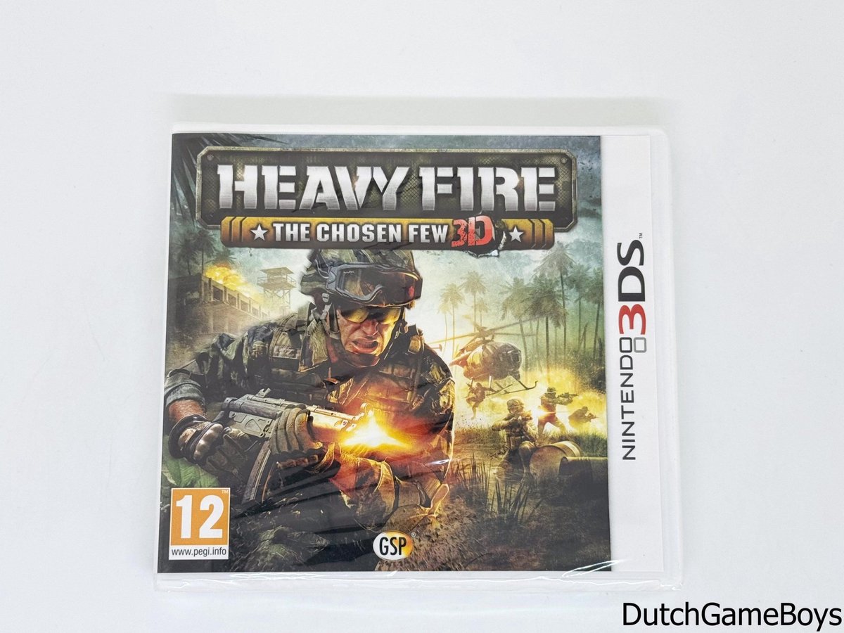 Nintendo 3DS - Heavy Fire - The Chosen Few - 3D - EUR - New & Sealed