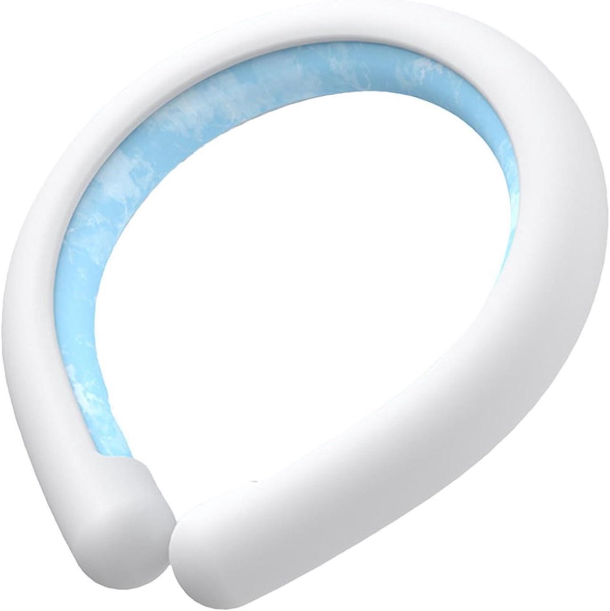Halskoelring - Nekkoeler Ijspack - Warmte Verlichten - Handsfree Gebruik - 13.9x17cm - Blauw