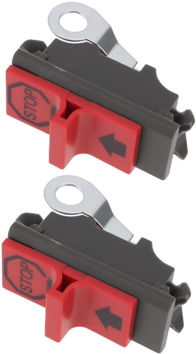 2X Kettingzaag Stopschakelaar 503717901 503 71 79-01 Compatibel met Husqvarna Compatibel met Jonsered 42 242 141136