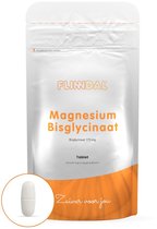 Flinndal Magnesium Bisglycinaat - 175 mg Magnesium Bisglycinaat per tablet - Goed voor het geheugen en geestelijke balans - 90 tabletten