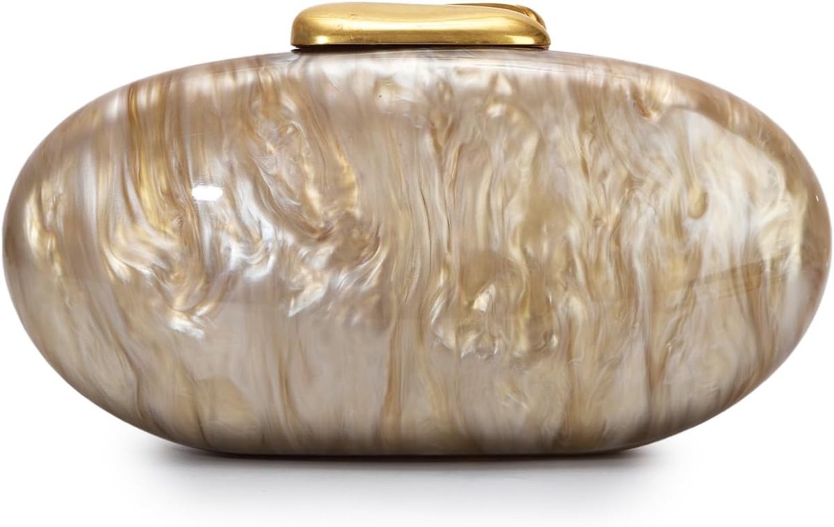 Stijlvolle Acryl Schoudertas voor Bruids- en Avondgelegenheden - Elegante Handtas voor Dames