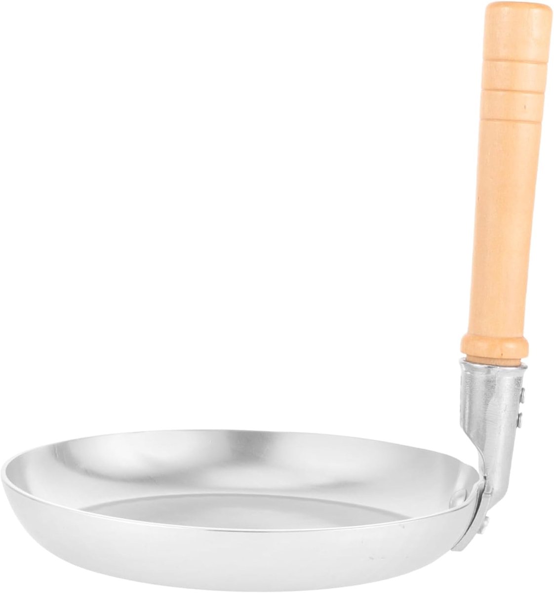 Japanse Koekenpan - Eierpan Mini - Ontbijt Maken - Antiaanbaklaag - 18.5x17.8CM - Zilver